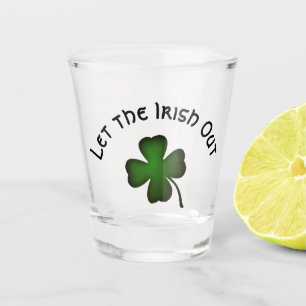 Four Leaf Clover Shot Glass