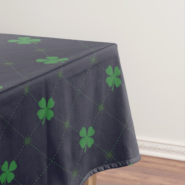 Four Leaf Clover Tablecloth (In Situ)