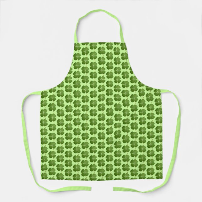 Four Leaf Clovers Apron (Front)