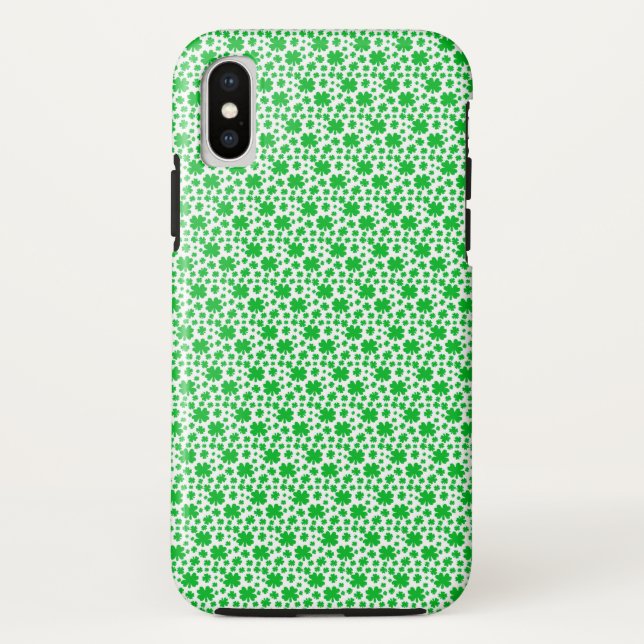 Four-leaf clovers Case-Mate iPhone case (Back)