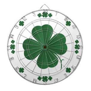Four Leaf Clovers Dartboard