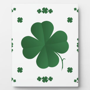 Four Leaf Clovers Plaque