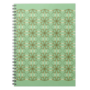 Four-Leaf Clovers Spiral Notebook
