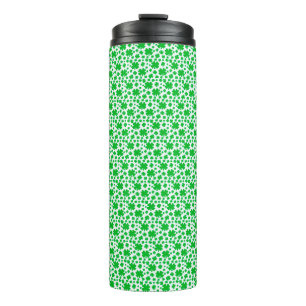 Four-leaf clovers  thermal tumbler