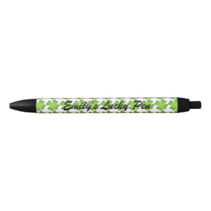 Four-leafed Clover Personalised Lucky Pen