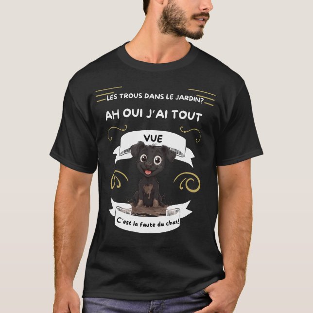 Four-legged Adventure Dog T-Shirt (Front)