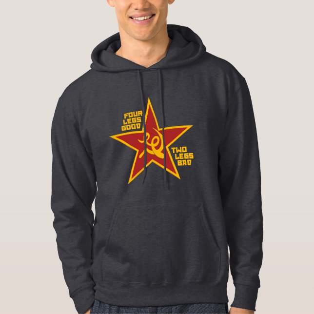 Four legs good hoodie (Front)