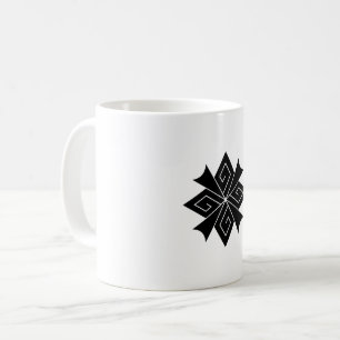 Four lightning bolts with thunderclaps coffee mug