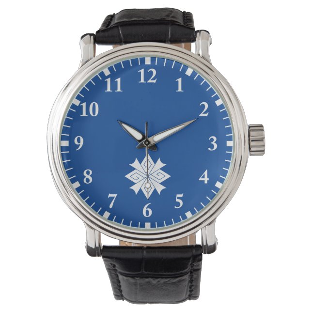 Four lightning bolts with thunderclaps watch (Front)