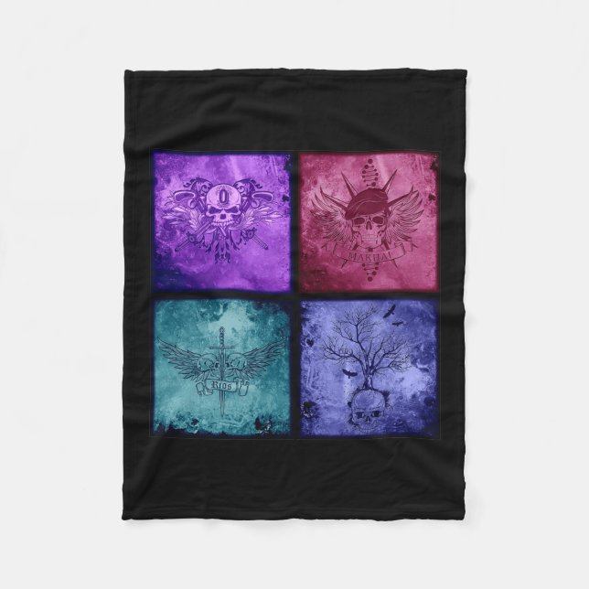 Four Logos Blanket (Front)