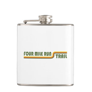 Four Mile Run Trail Hip Flask