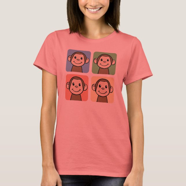 Four Monkeys T-Shirt (Front)