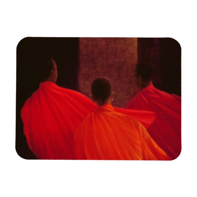 Four Monks Magnet (Horizontal)