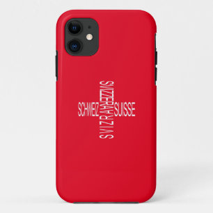 Four National Swiss Languages - Switzerland Case-Mate iPhone Case