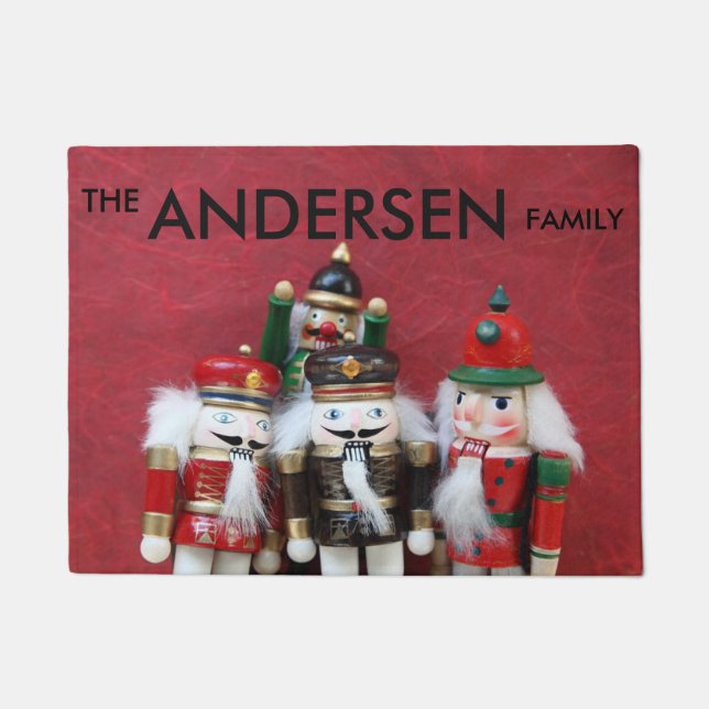Four nutcrackers group doormat (Front)
