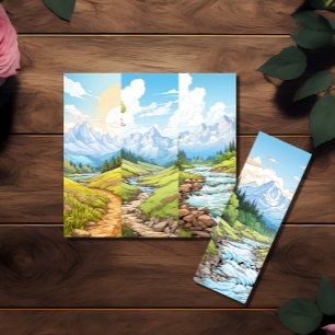 Four Pack Landscape Bookmarks (to re-sell?) Invitation