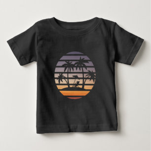 four palm trees in a sunset T-Shirt