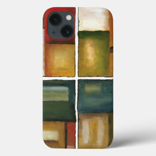 Four Panelled Painting by Jennifer Goldberger iPhone 13 Case