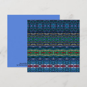 Four Part Harmony Translucent Alternating Shapes Card