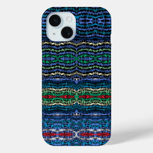 Four Part Harmony Translucent Alternating Shapes  Case-Mate iPhone Case (Back)