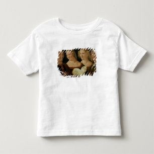 Four People Laughing at the Sight of a Cat Toddler T-Shirt
