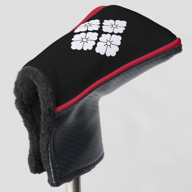 Four-petaled Hanabishi Golf Headcover (3/4 Front)