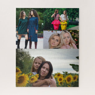 Four photo collage jigsaw puzzle