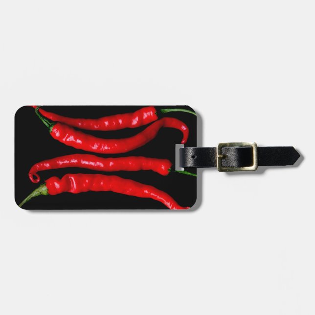 Four Red Chilies cd ltcna Luggage Tag (Front Horizontal)