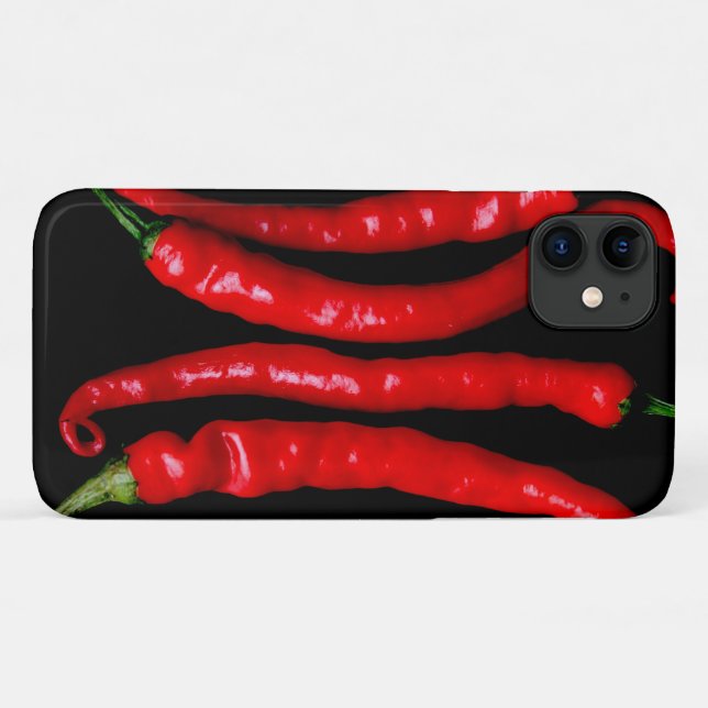 Four Red Chilies iphcnm Case-Mate iPhone Case (Back (Horizontal))