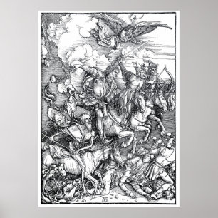Four Riders of the Apocalypse - Albrecht Durer Poster