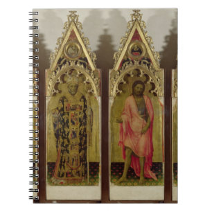 Four Saints from the Quaratesi Polyptych: Mary Mag Spiral Notebook