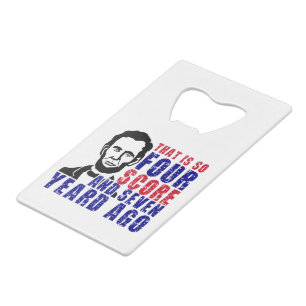 Four Score and Seven Years Ago 