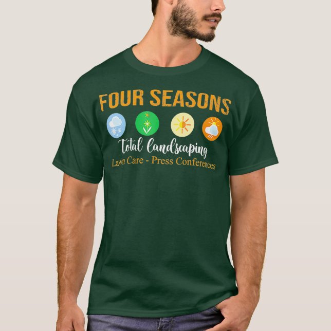 Four Season Total Landscaping  Graphic Unisex T-Shirt (Front)