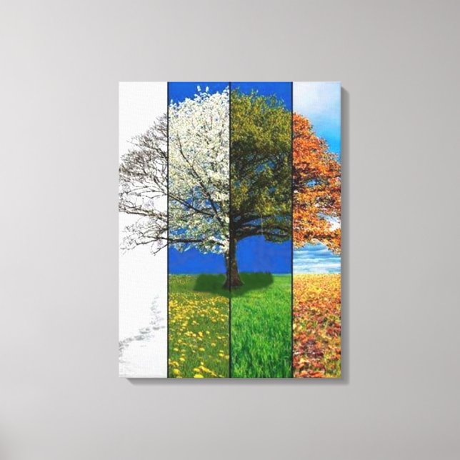 Four Seasons Canvas Print (Front)