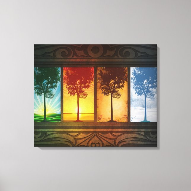 Four Seasons Canvas Print (Front)