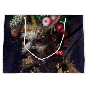 Four Seasons in One Head, Arcimboldo Large Gift Bag