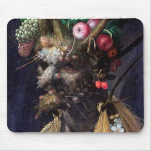 Four Seasons in One Head, Arcimboldo Mouse Pad