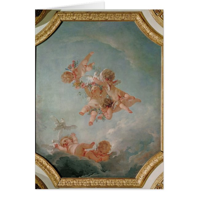 Four Seasons in the Salle du Conseil  - Spring (Front)
