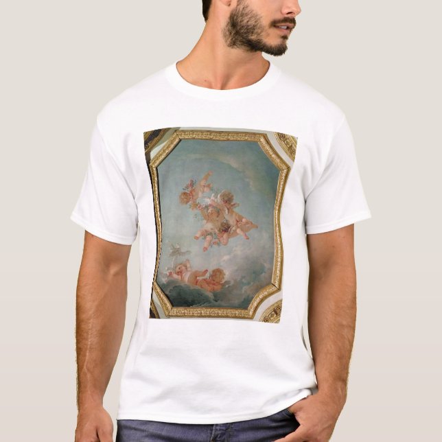 Four Seasons in the Salle du Conseil  - Spring T-Shirt (Front)