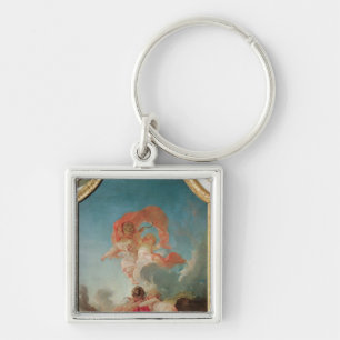 Four Seasons in the Salle du Conseil - Summer Key Ring