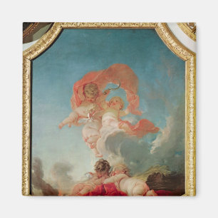 Four Seasons in the Salle du Conseil - Summer Magnet