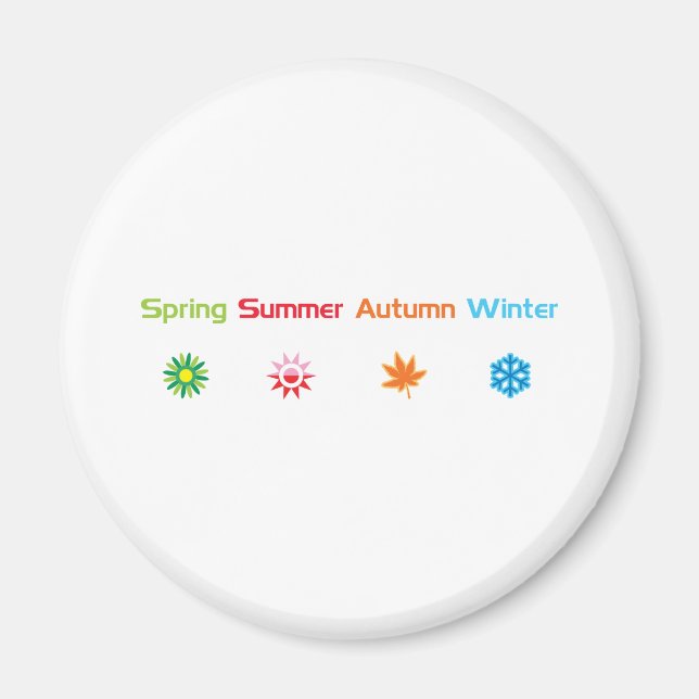 Four Seasons Magnet (Front)