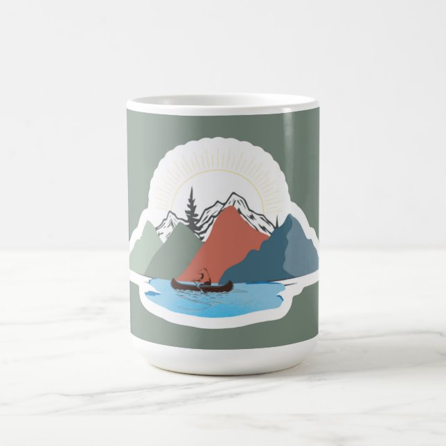 Four Seasons of the Adirondacks  Coffee Mug (Center)