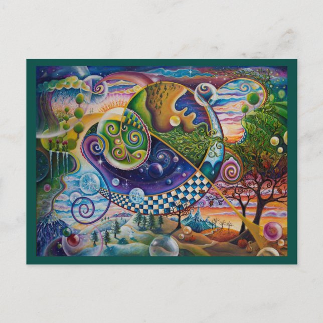 Four Seasons Postcard (Front)