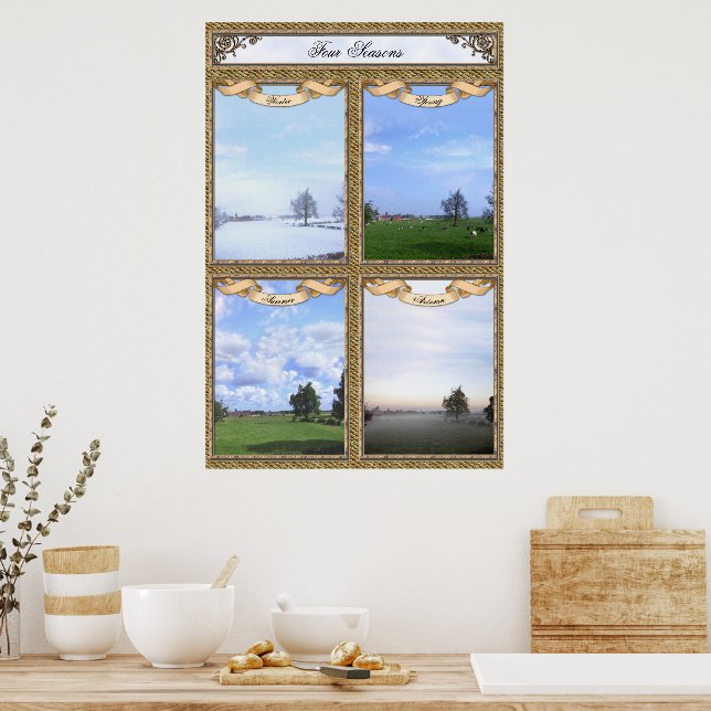 Four Seasons Poster (Kitchen)