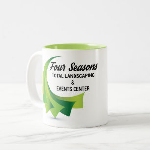Four Seasons Total Landscaping Two-Tone Coffee Mug