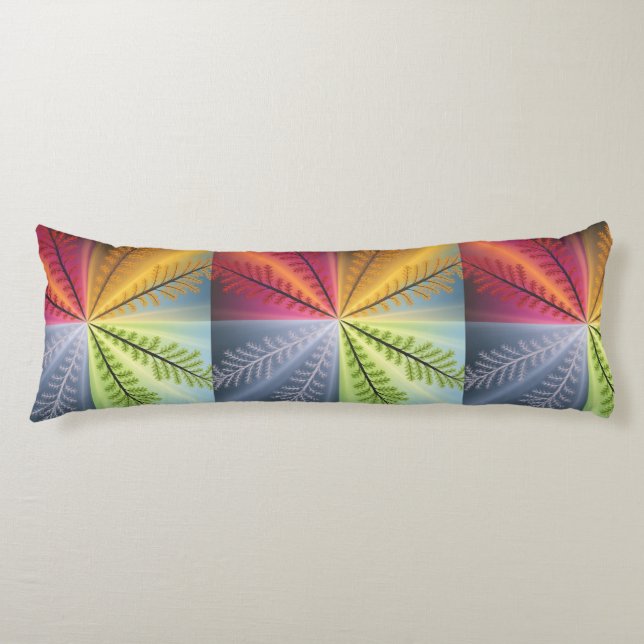 Four Seasons Tree Abstract Body Cushion (Front)
