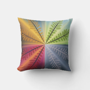 Four Seasons Tree Abstract Cushion