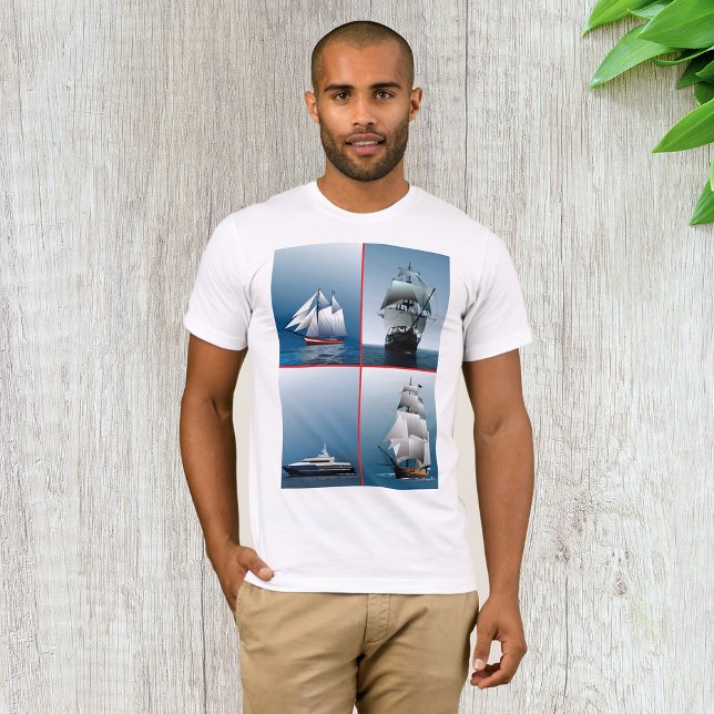 Four Ships Mens T-Shirt (Creator Uploaded)