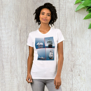 Four Ships Womens T-Shirt
